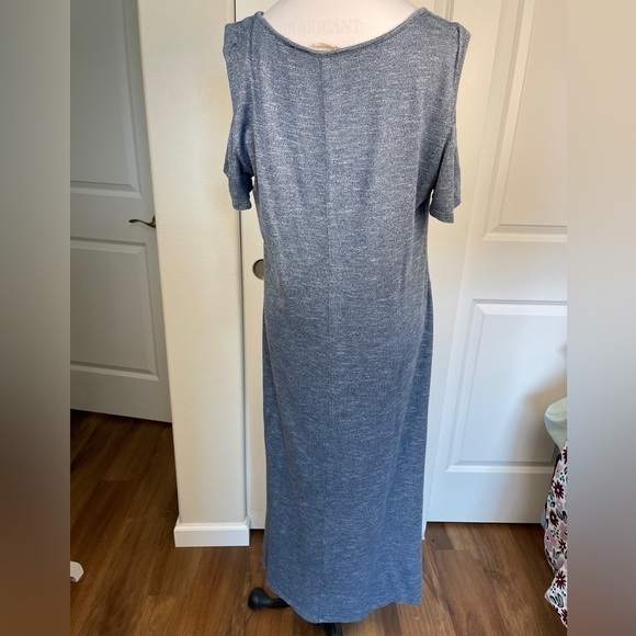 Soft Surroundings cold shoulder maxi dress. PL EUC - Picture 9 of 10